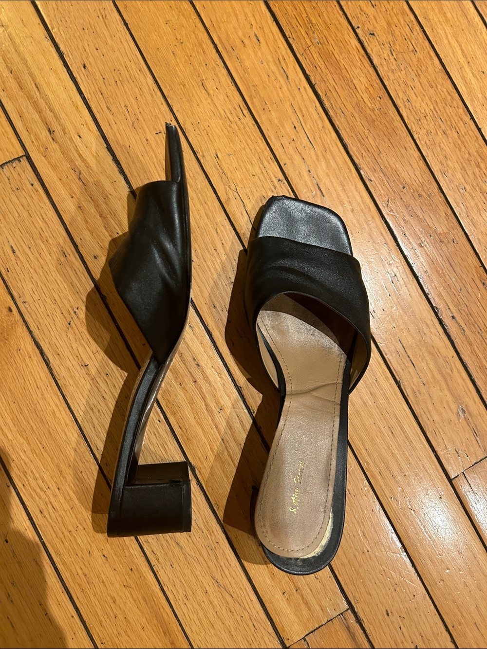 & Other Stories Leather Strap Sandals